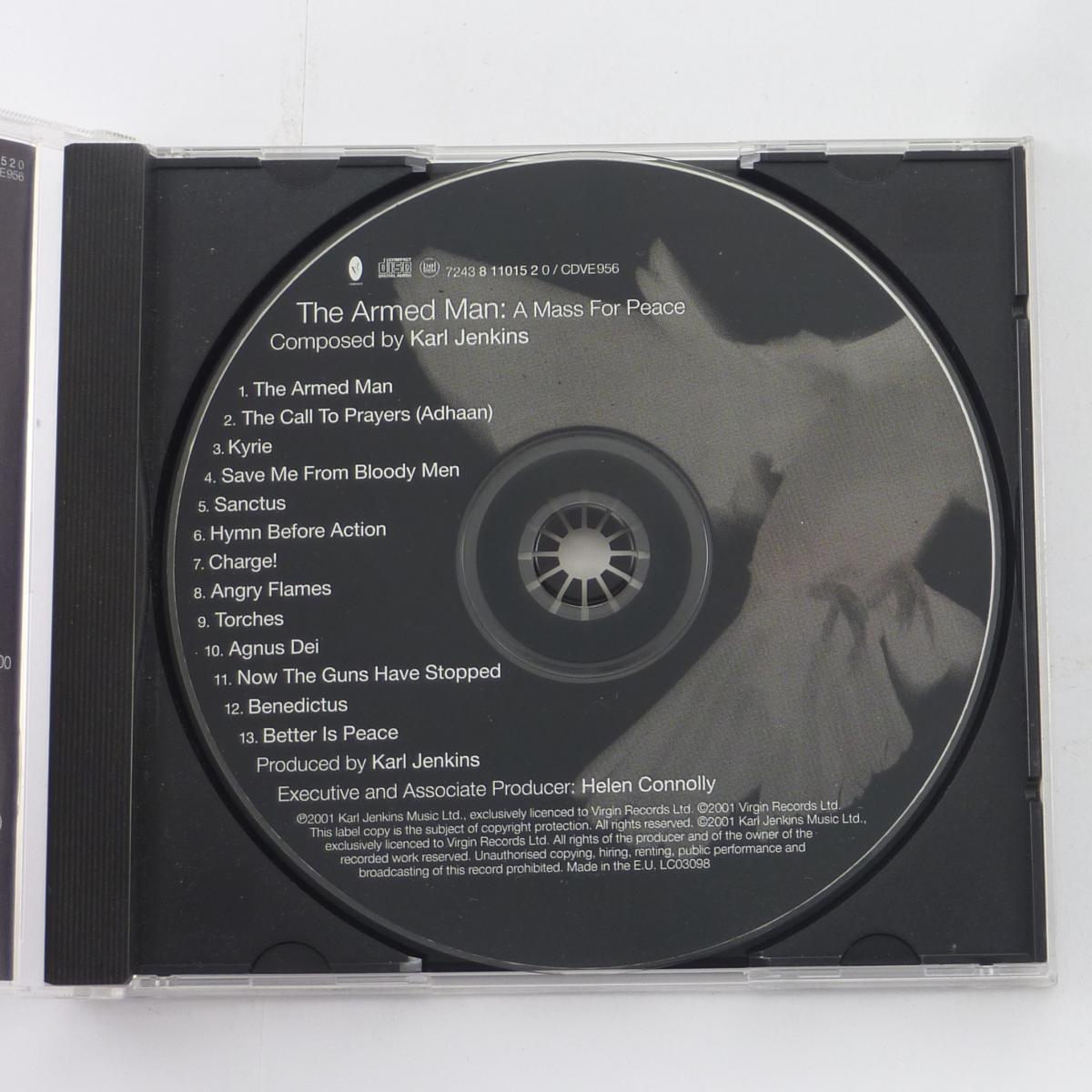 Karl Jenkins The Armed Man: A Mass For Peace CD Album Reissue Stereo