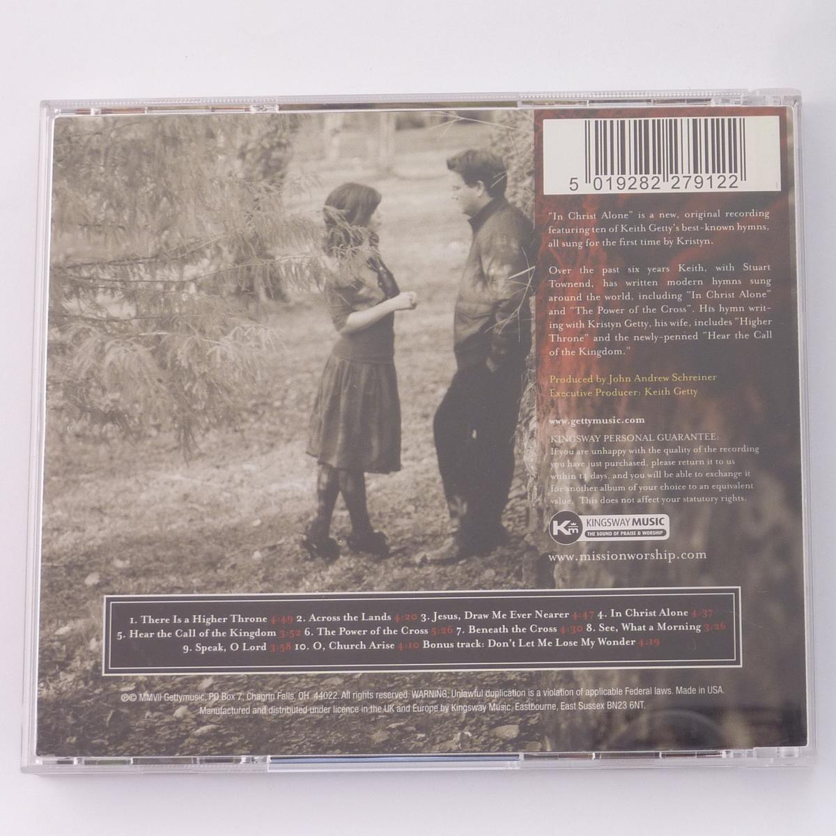 Keith & Kristyn Getty In Christ Alone CD Album