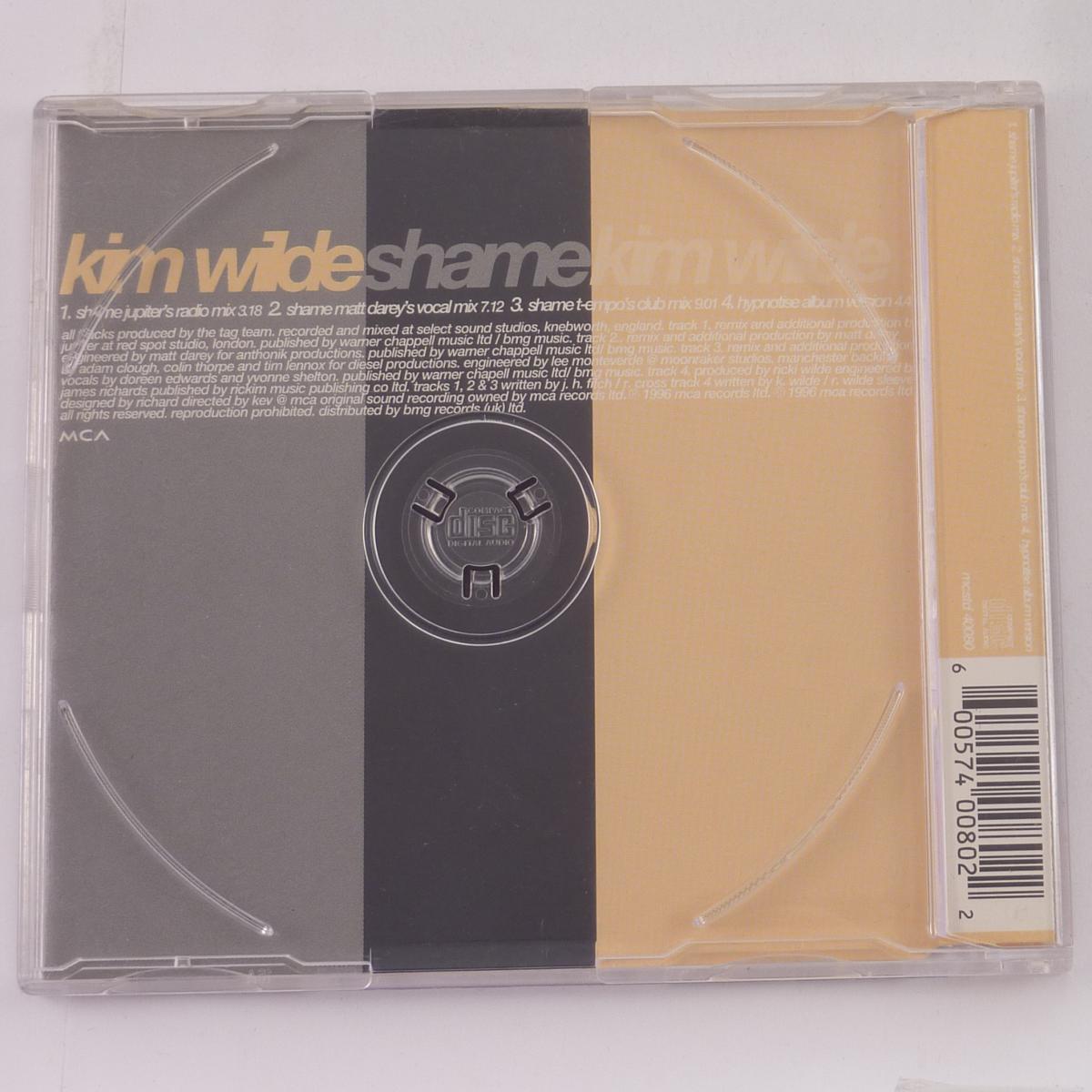 Kim Wilde Shame CD Single
