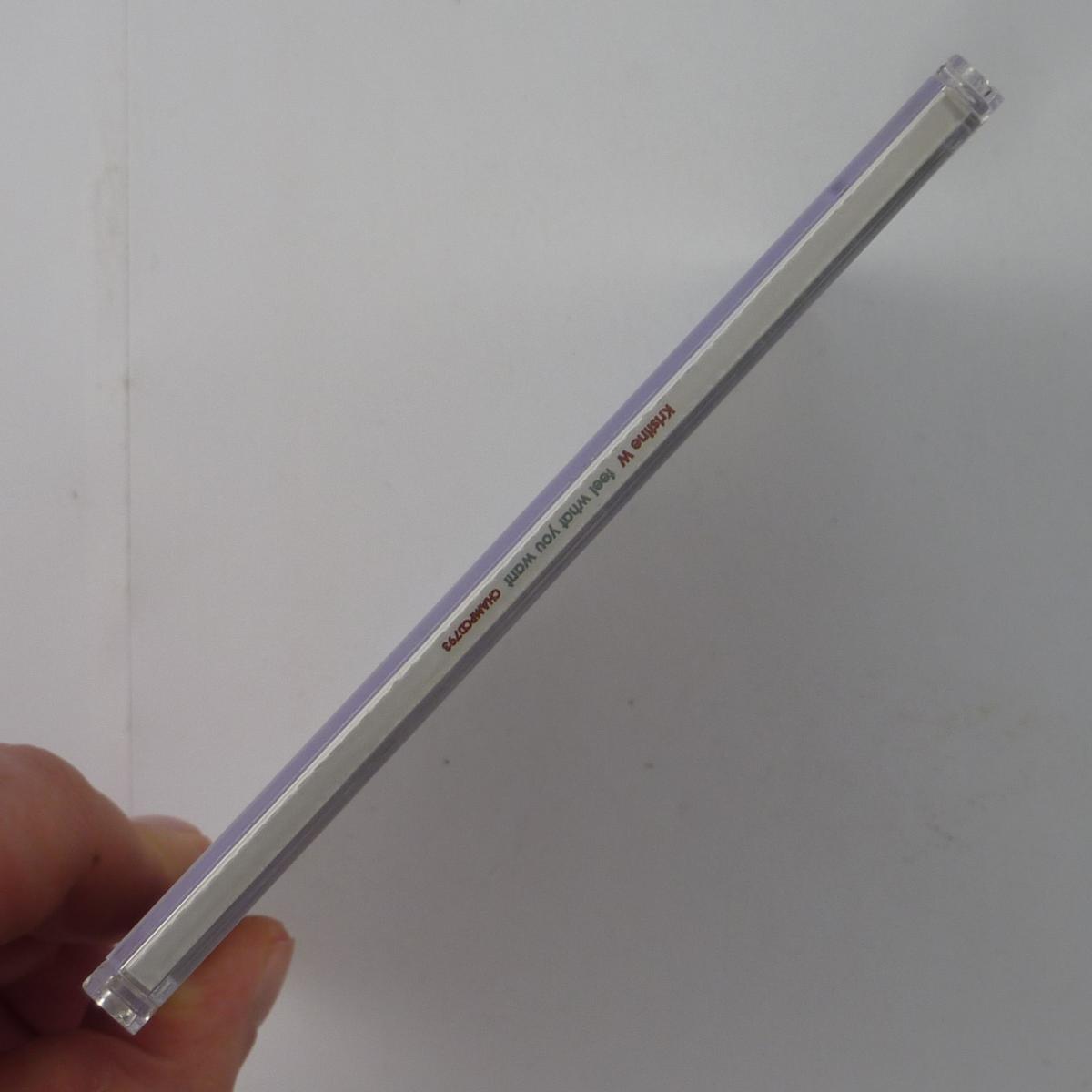 Kristine W Feel What You Want CD Single