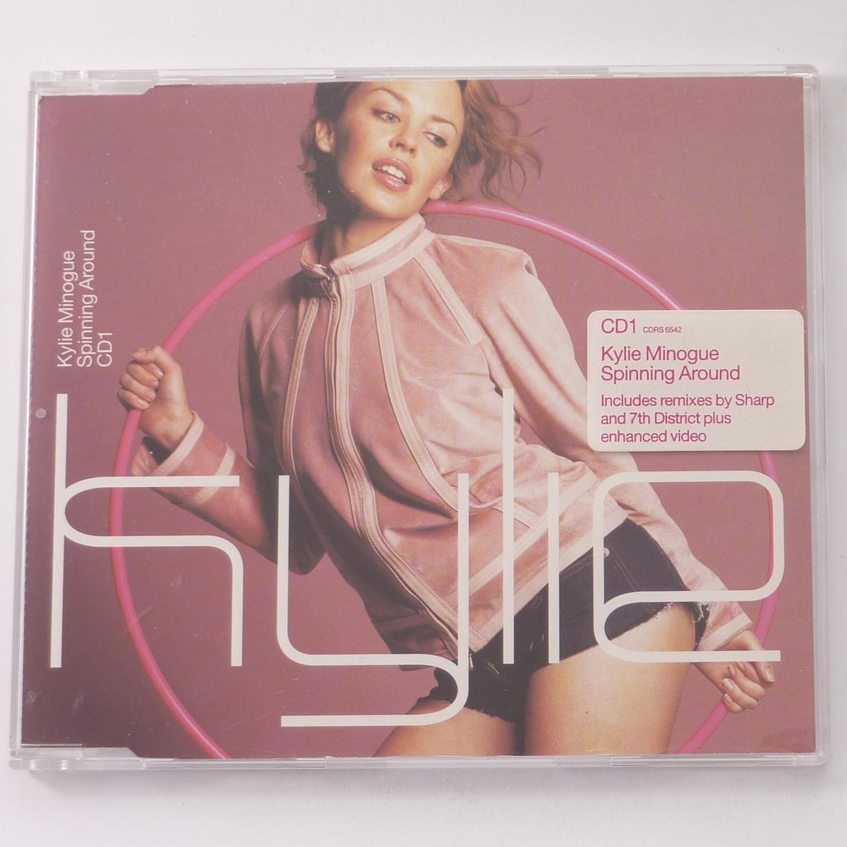 Kylie Minogue Spinning Around CD Single Enhanced CD1