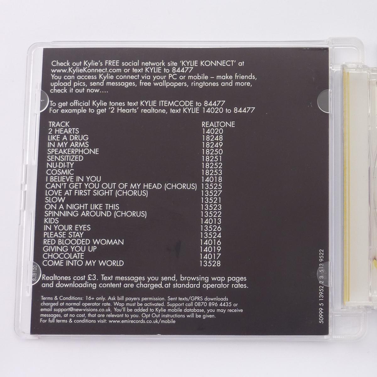 Kylie X CD Album Enhanced Super Jewel Box