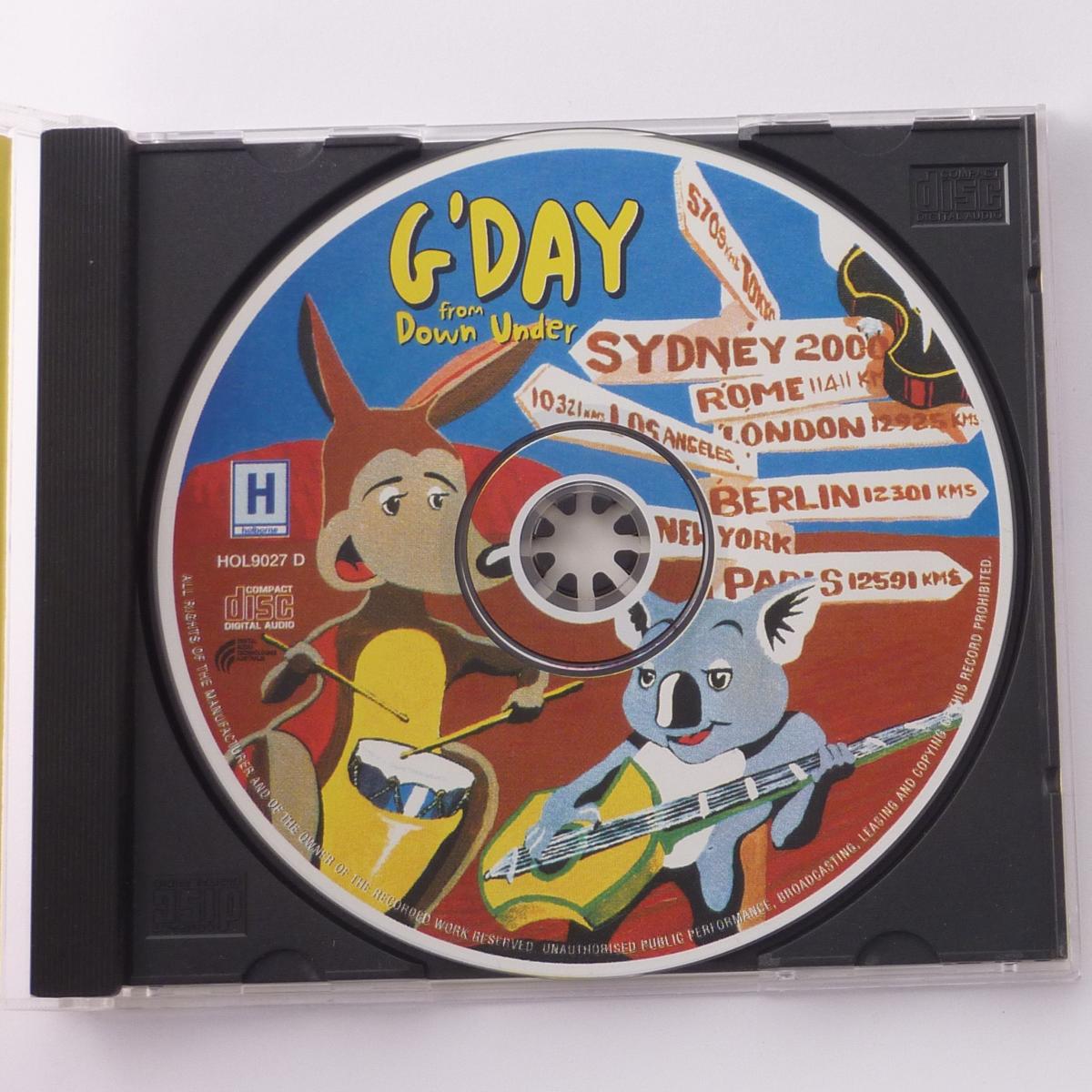 Lazy Harry's, Waltzing Matilda G'Day From Down Under CD Compilation