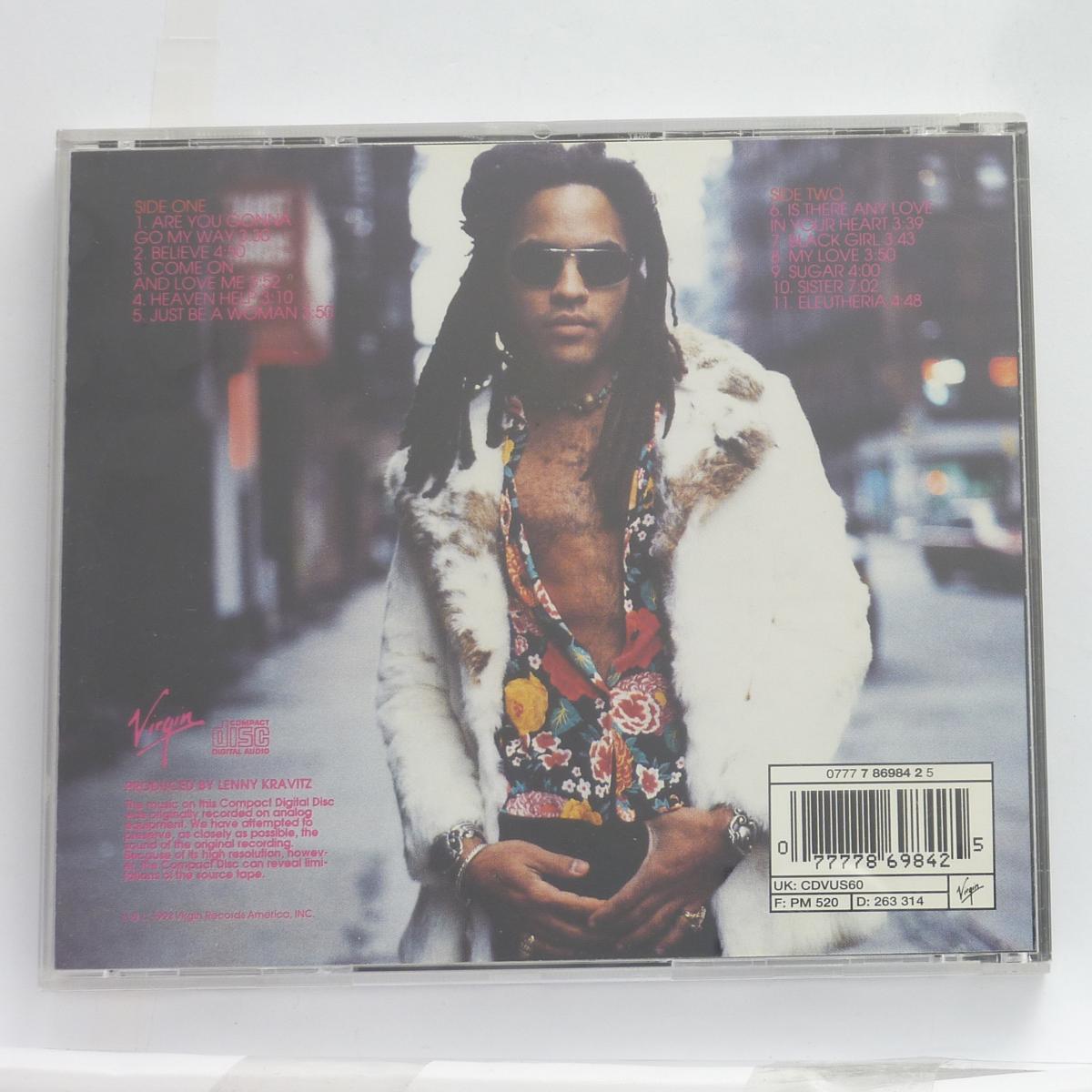 Lenny Kravitz Are You Gonna Go My Way CD Album