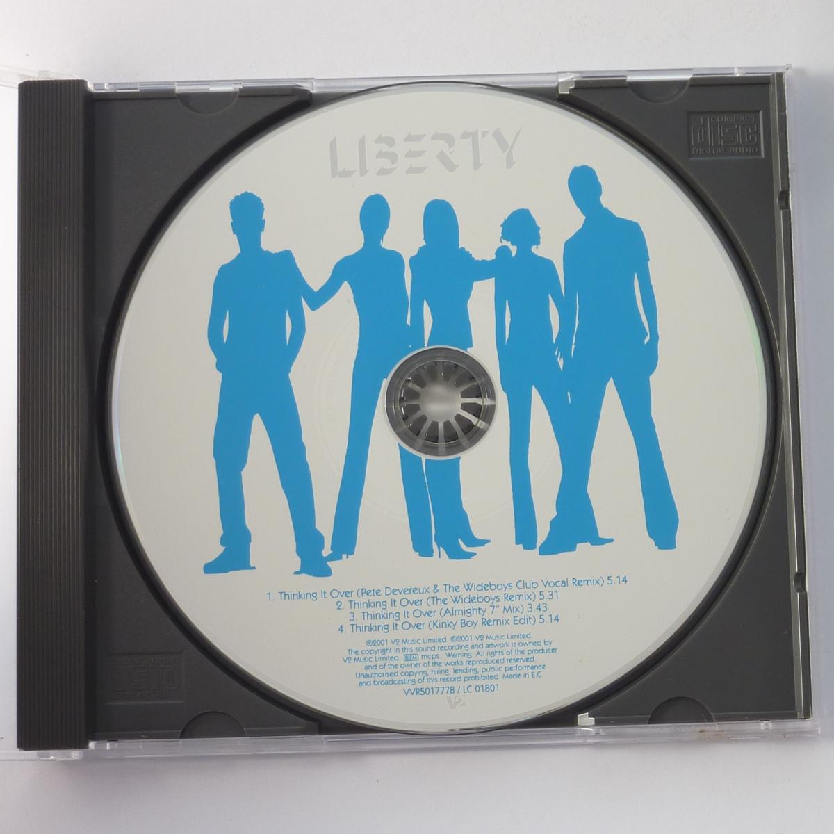 Liberty Thinking It Over CD Single Limited Edition
