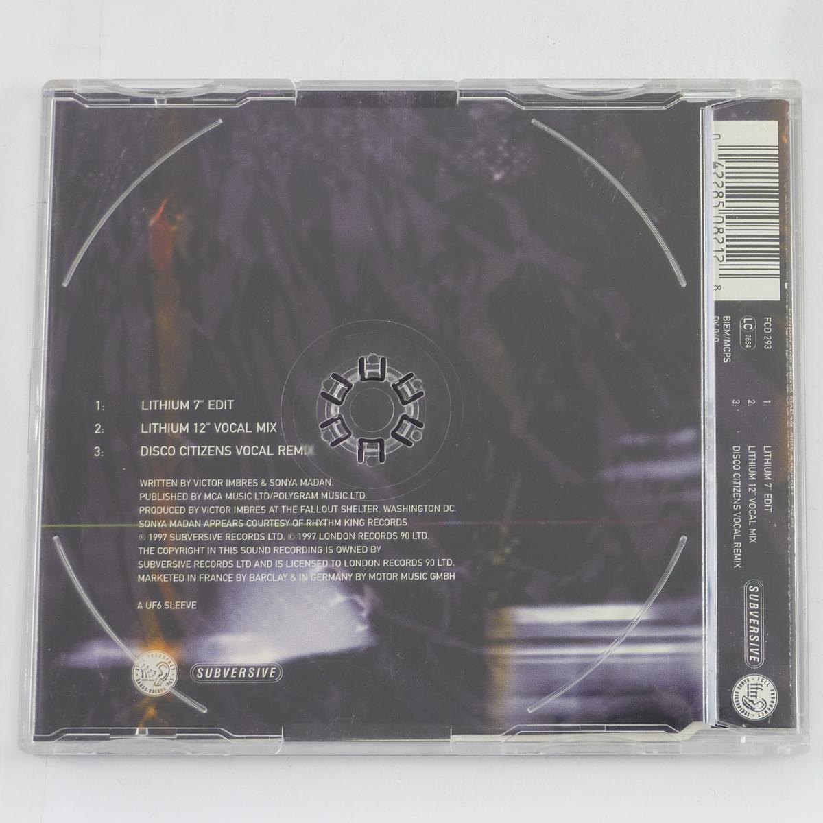 Lithium And Sonya Madan Ride A Rocket CD Single