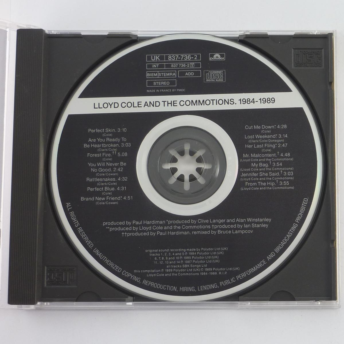 Lloyd Cole And The Commotions* 1984-1989 CD Compilation