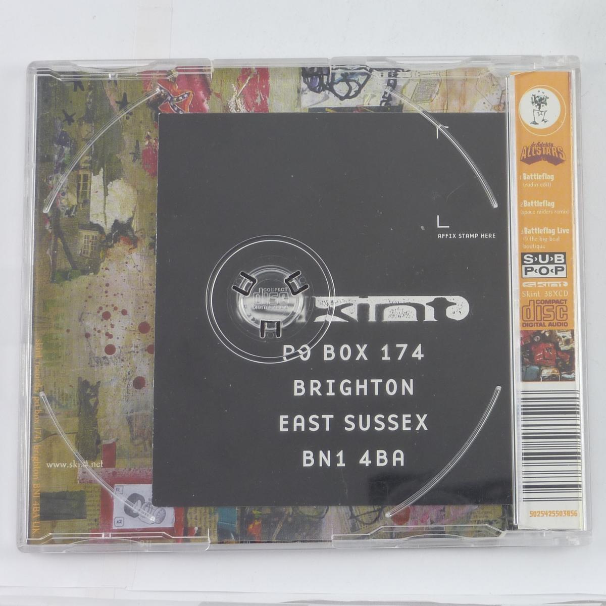 Lo-Fidelity Allstars Featuring Pigeonhed Battleflag CD Single CD2