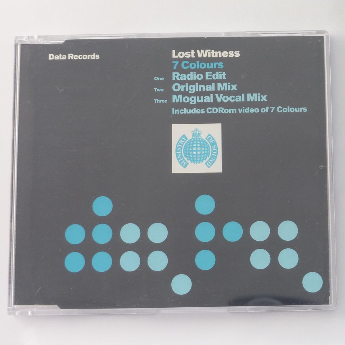 Lost Witness 7 Colours CD Single Enhanced