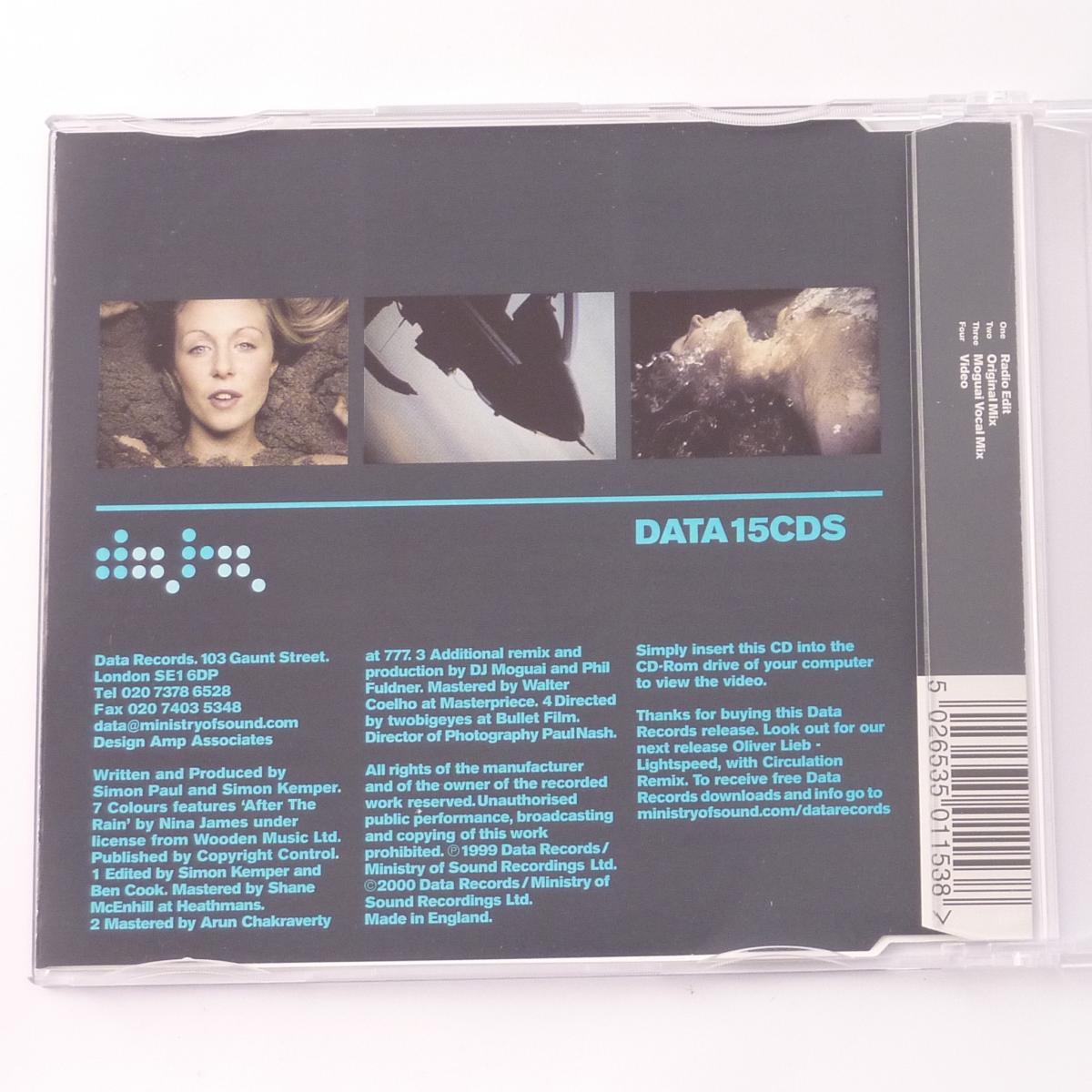 Lost Witness 7 Colours CD Single Enhanced