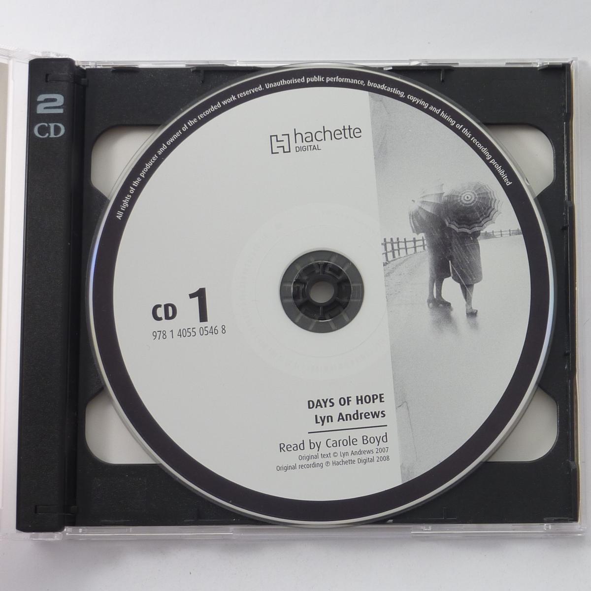 Lyn Andrews Days Of Hope 2 × CD