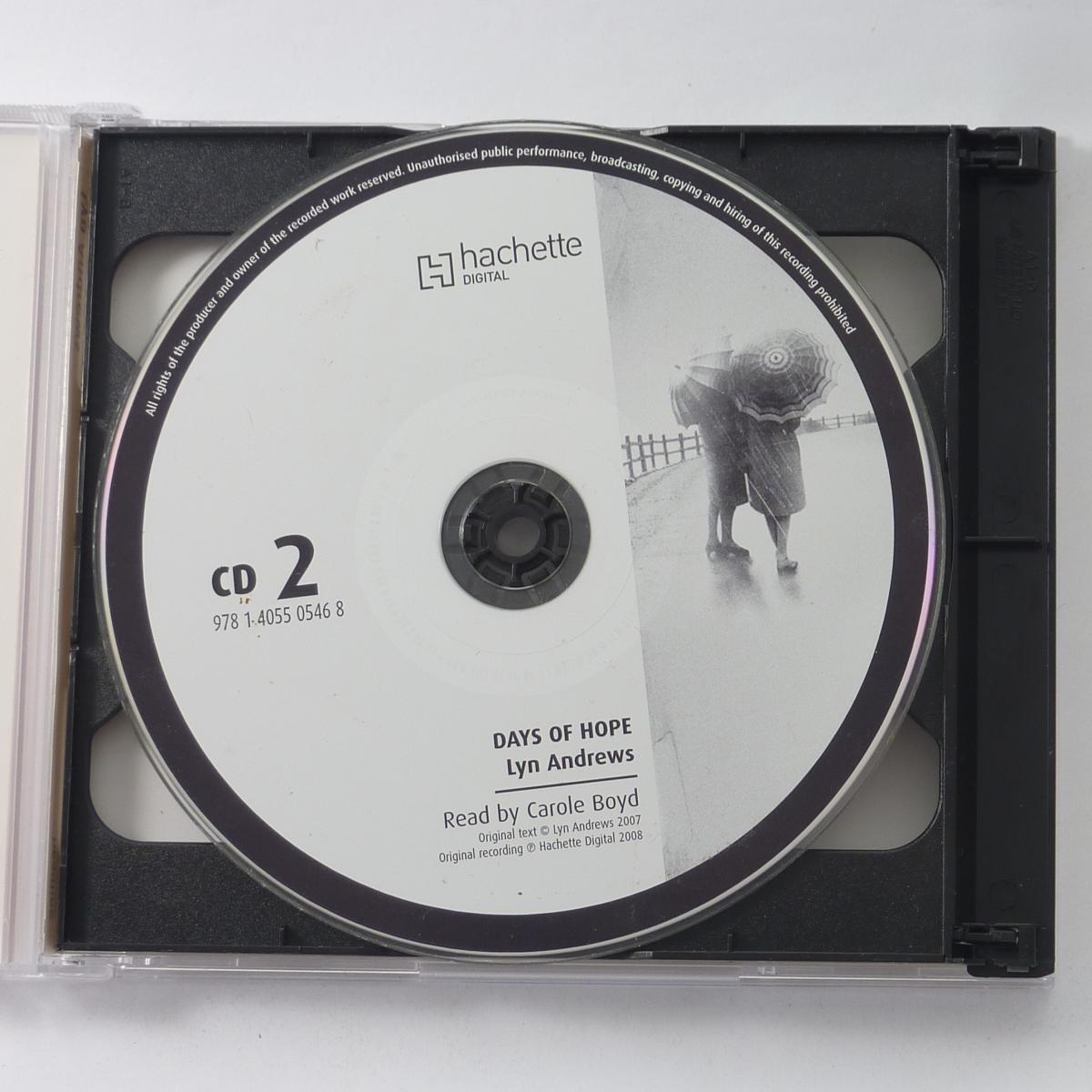 Lyn Andrews Days Of Hope 2 × CD