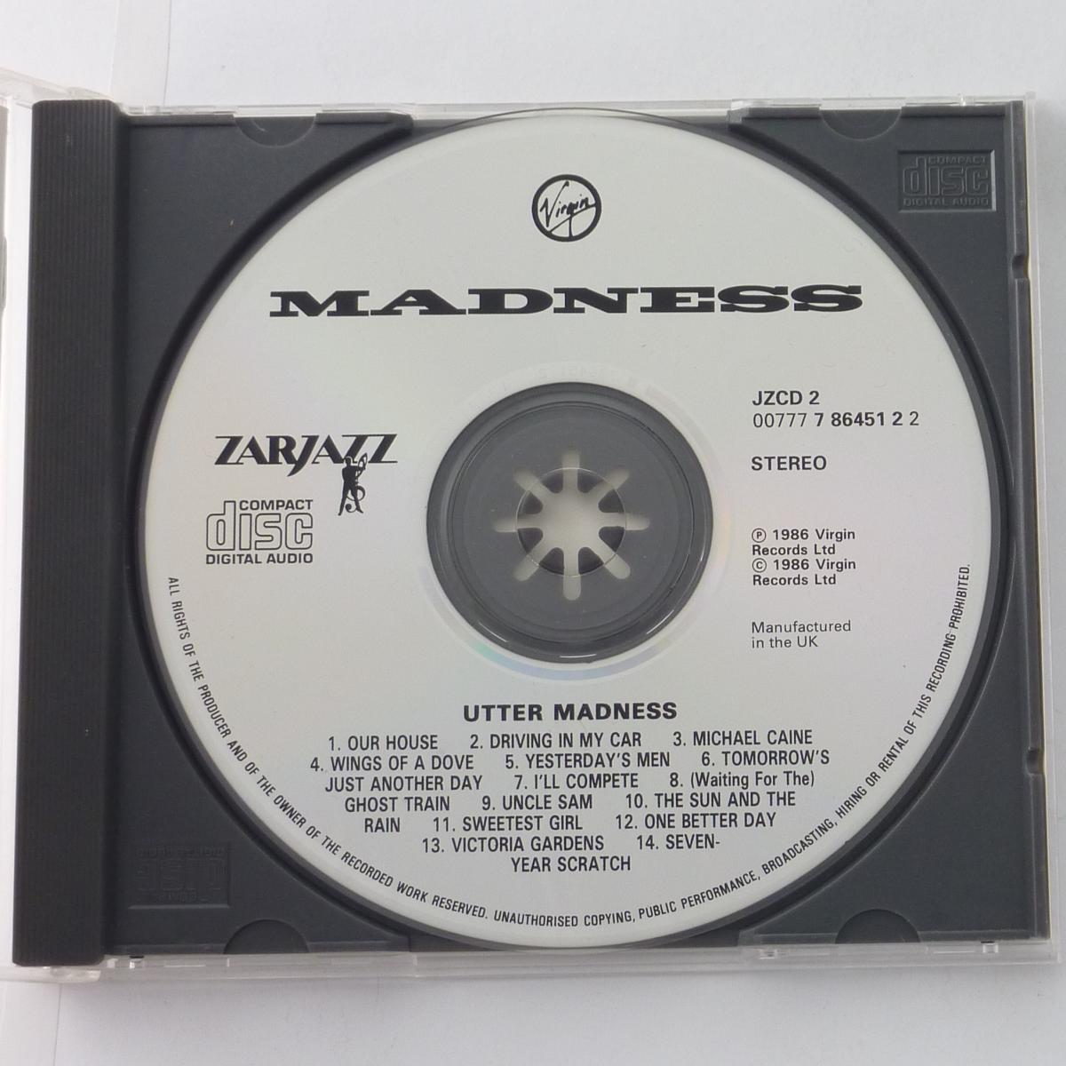 Madness Utter Madness CD Compilation