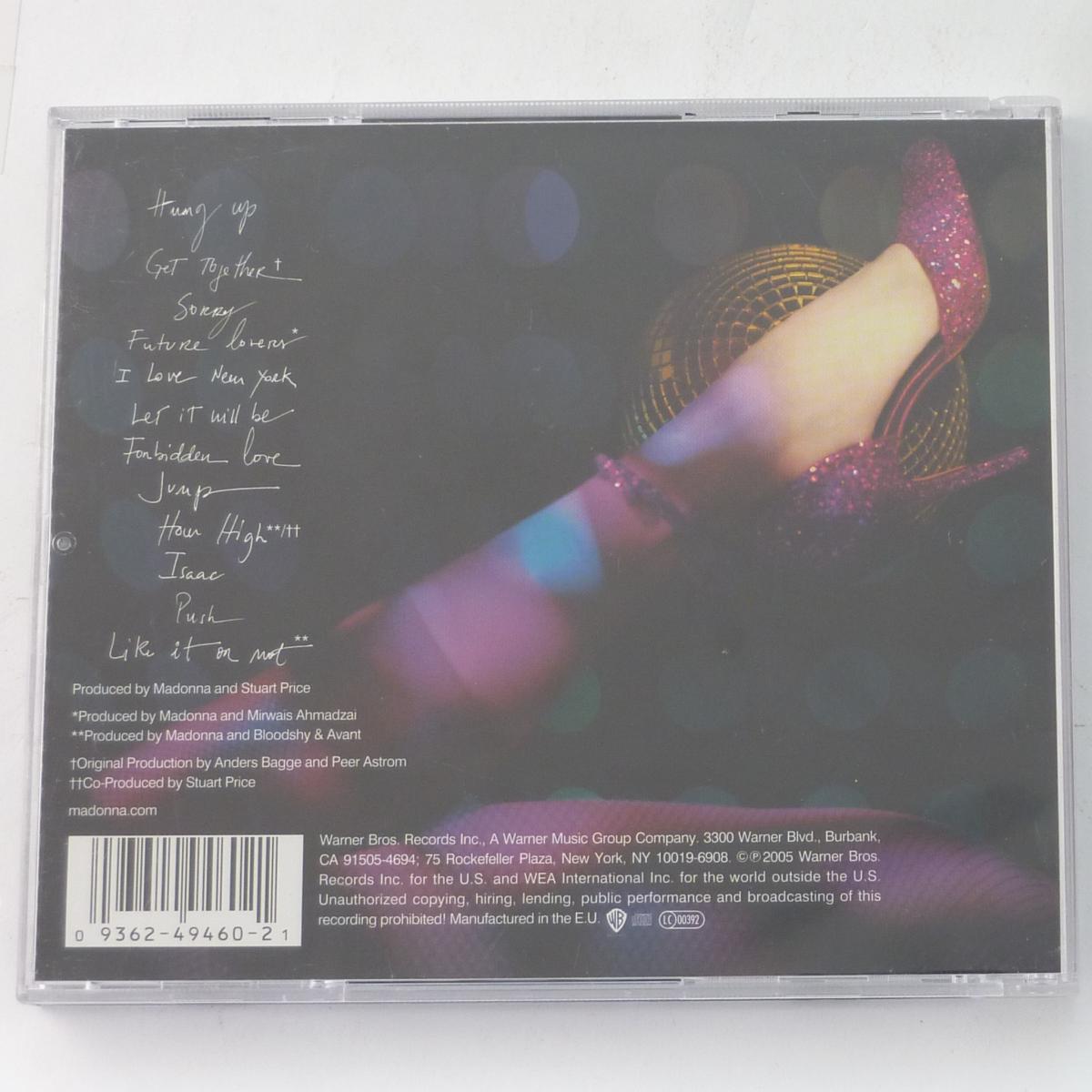 Madonna Confessions On A Dance Floor CD Album Mixed