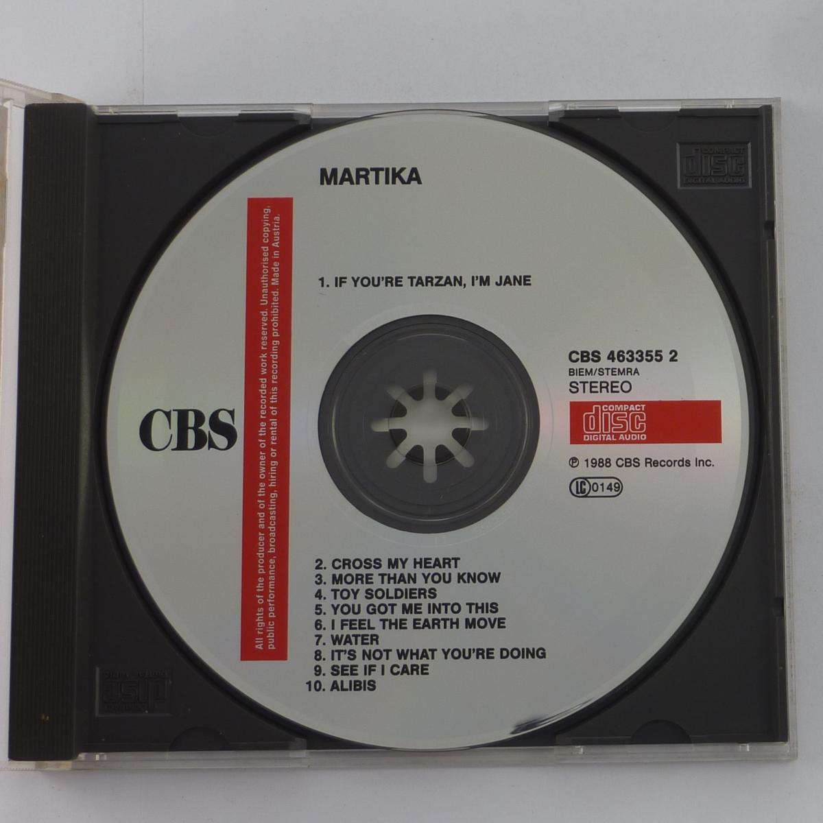 Martika Martika CD Album