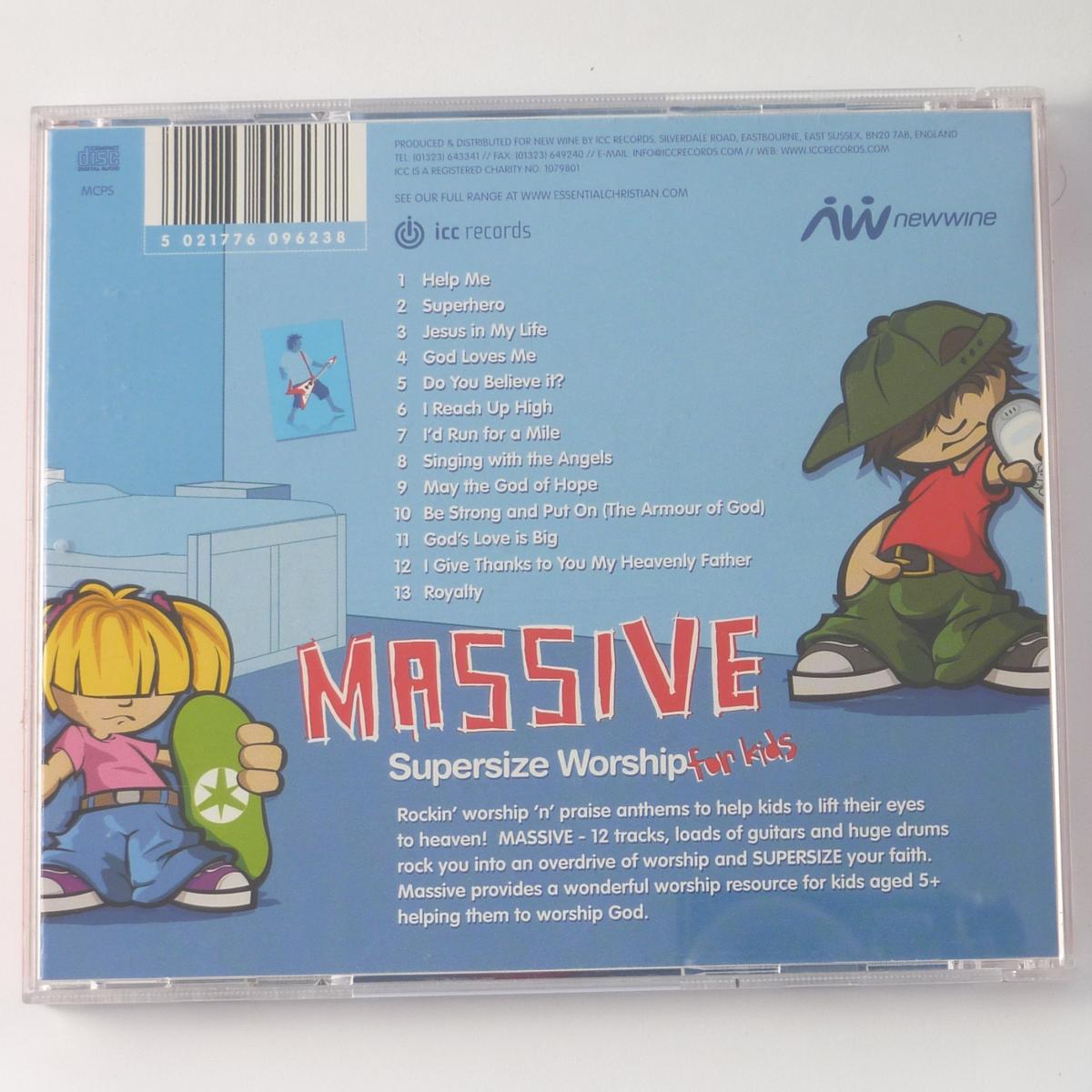 Massive Supersize Worship For Kids CD Album
