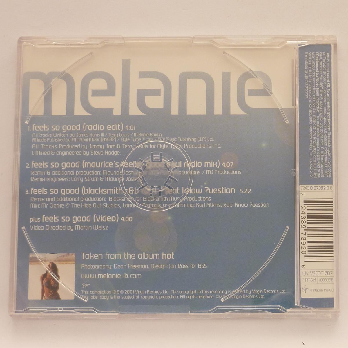 Melanie B Feels So Good CD Single Enhanced