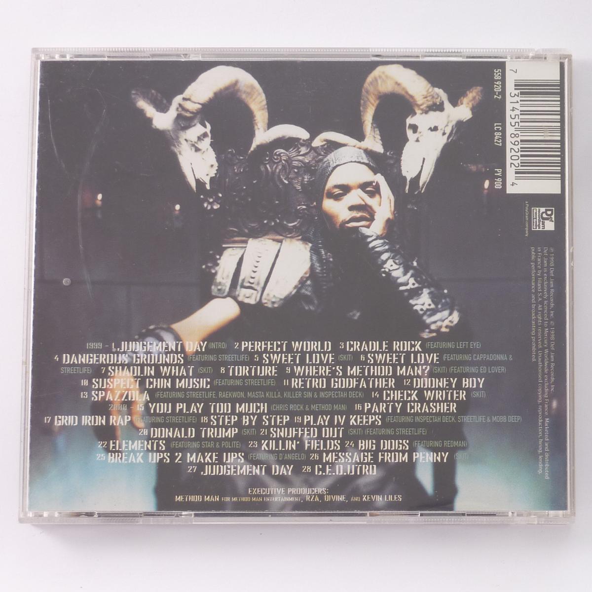 Method Man Tical 2000: Judgement Day CD Album