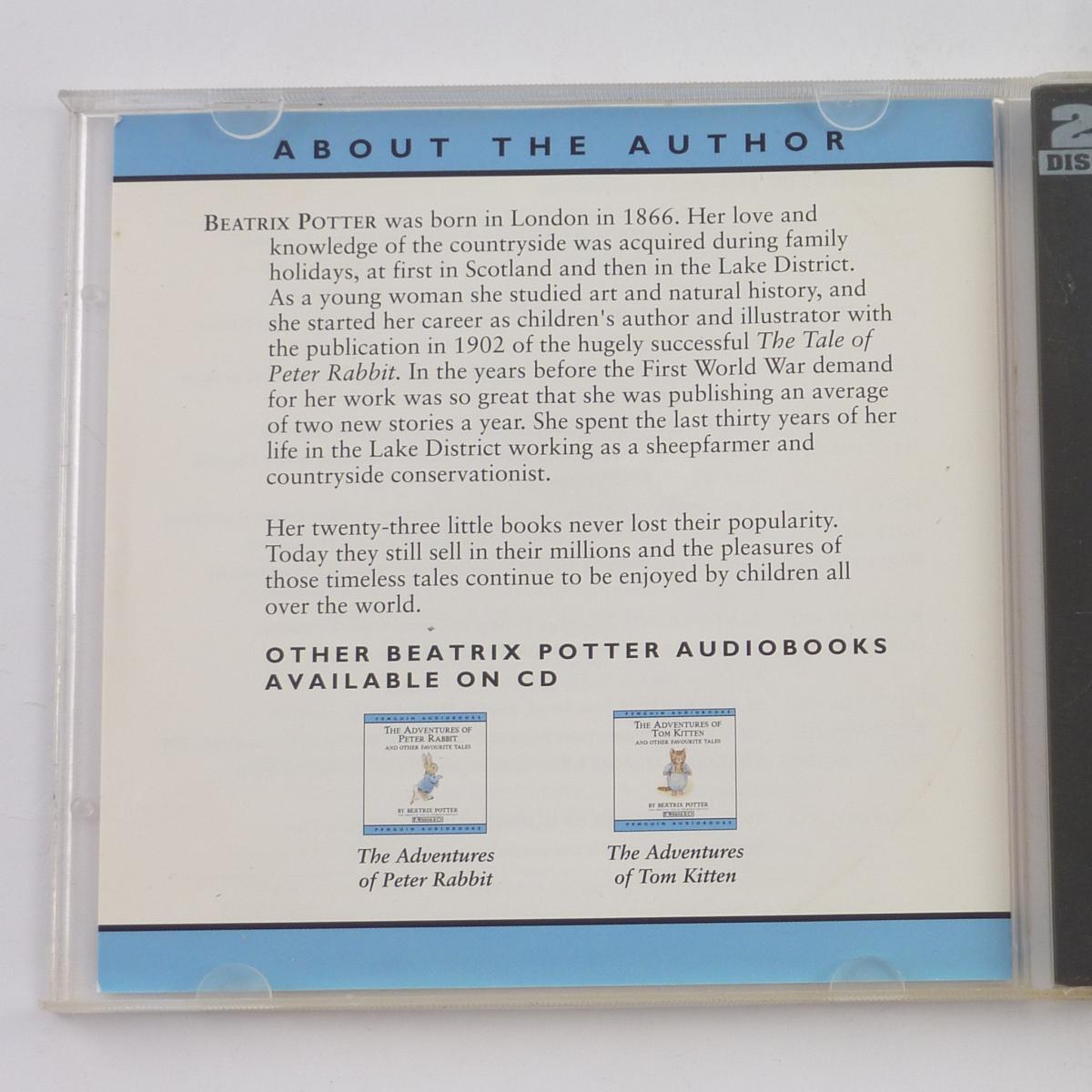 Michael Hordern, Janet Maw, Patricia Routledge, Timothy West Mrs. Tiggy-Winkle And Friends 2 CD Audiobook Story Album