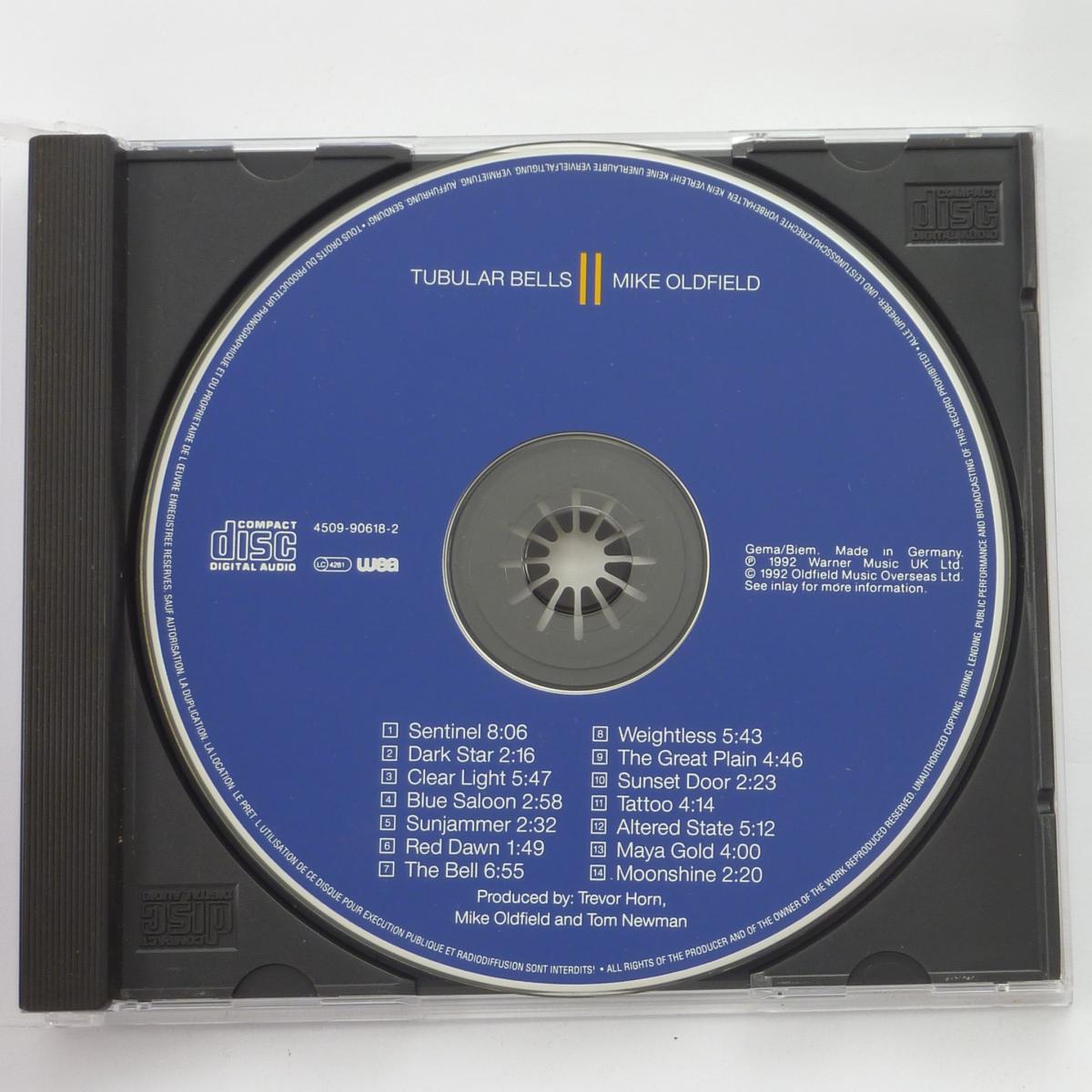 Mike Oldfield Tubular Bells II CD Album