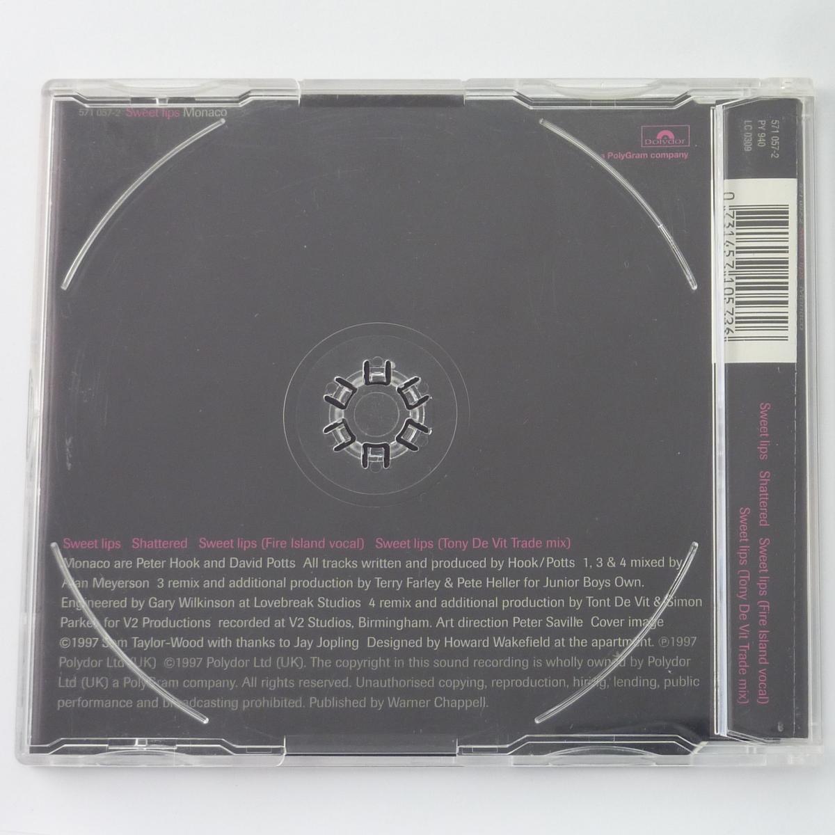 Monaco Sweet Lips CD Single CD2