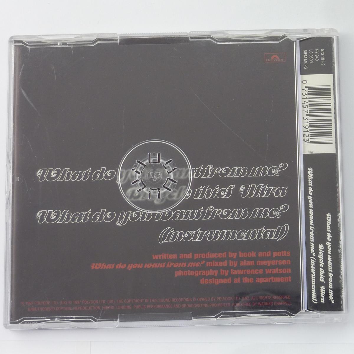 Monaco What Do You Want From Me? CD Single