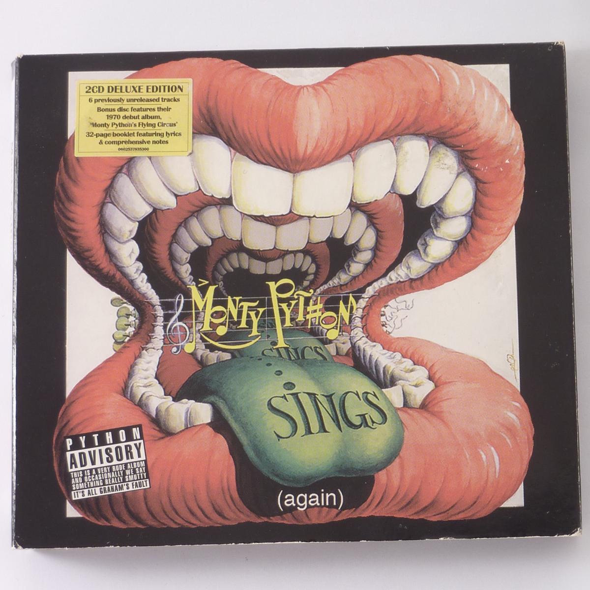 Monty Python Monty Python Sings (Again) & Monty Python's Flying Circus (Live) 2 × CD Compilation Deluxe Edition Reissue