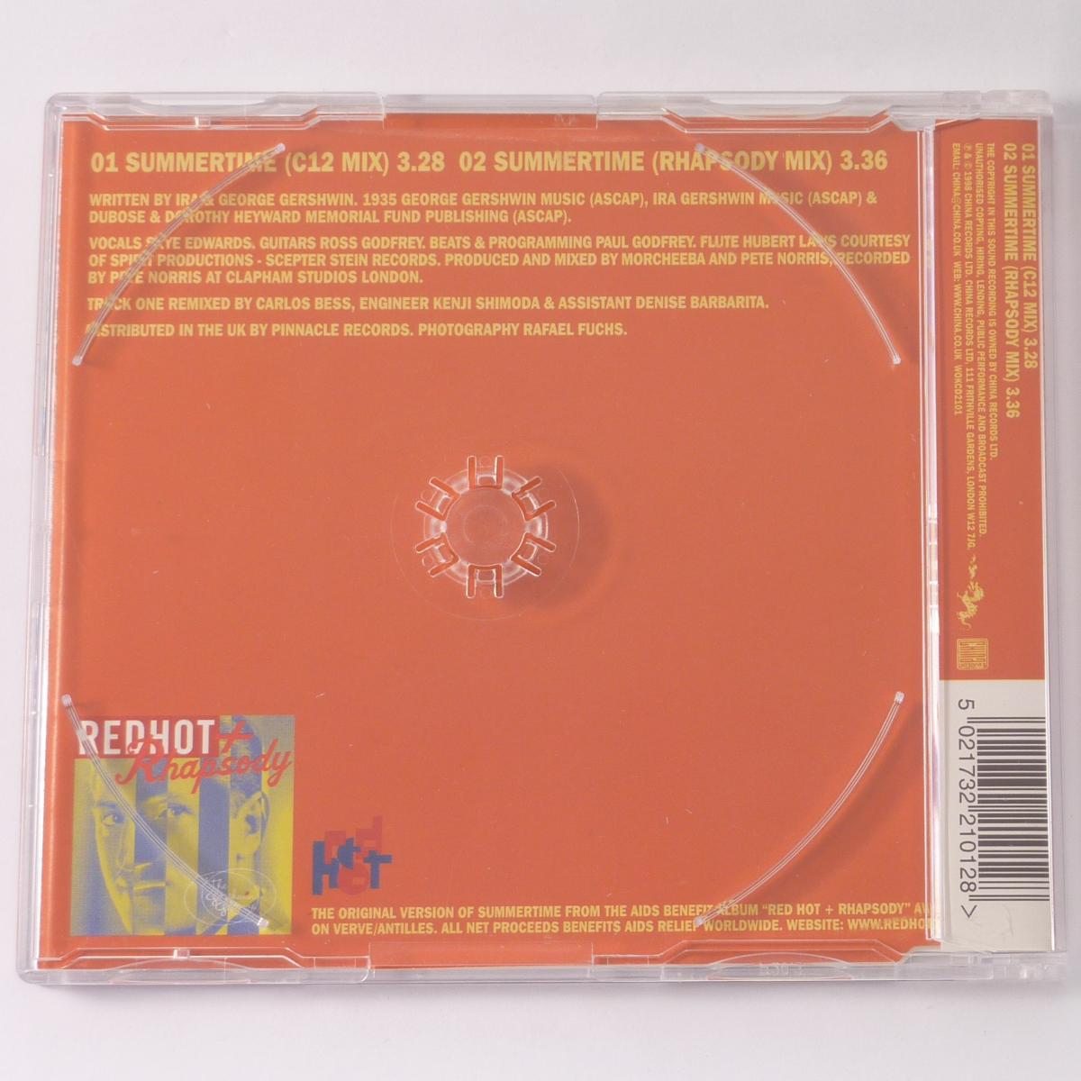 Morcheeba Featuring Hubert Laws Summertime CD Single