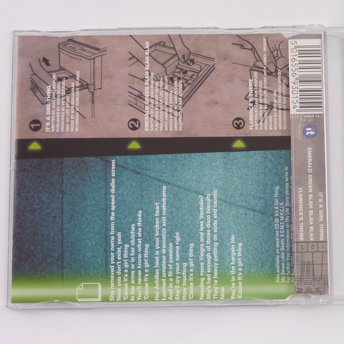 My Life Story It's A Girl Thing CD Single CD1