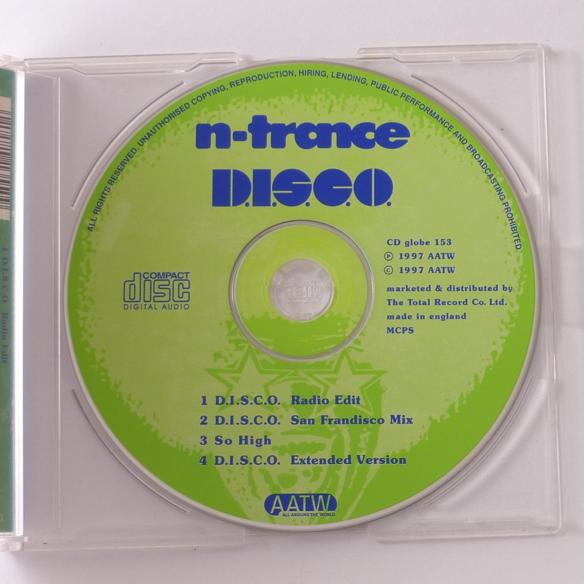 N-Trance D.I.S.C.O. CD Single