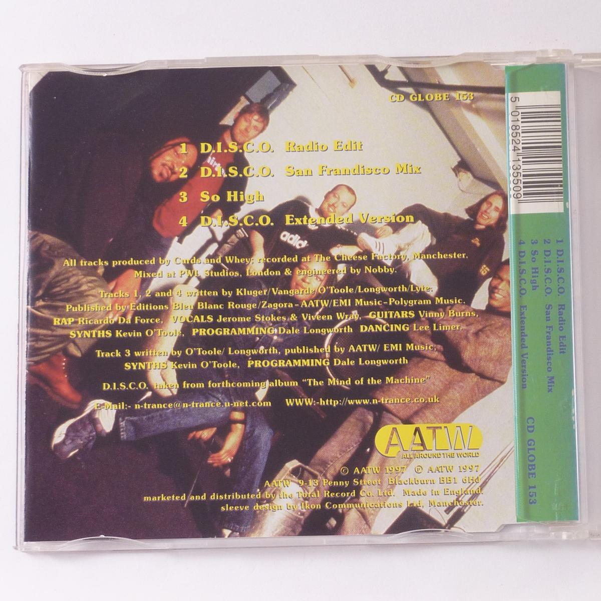 N-Trance D.I.S.C.O. CD Single