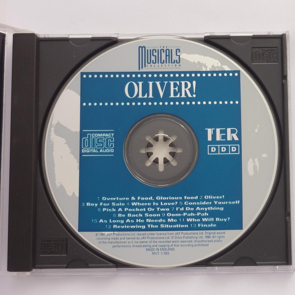 National Symphony Orchestra Oliver! CD Album