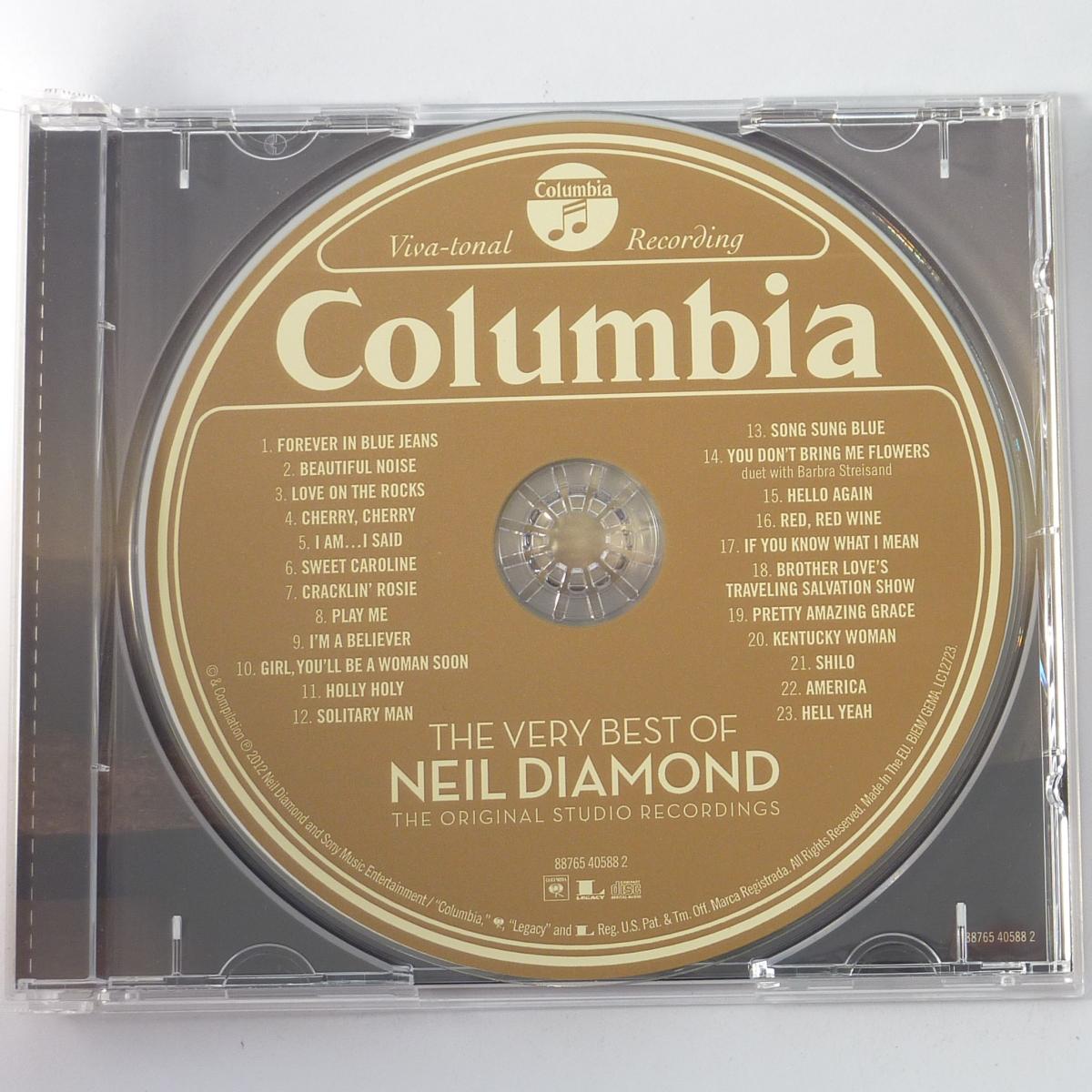 Neil Diamond The Very Best Of Neil Diamond (The Original Studio Recordings) CD Compilation Reissue