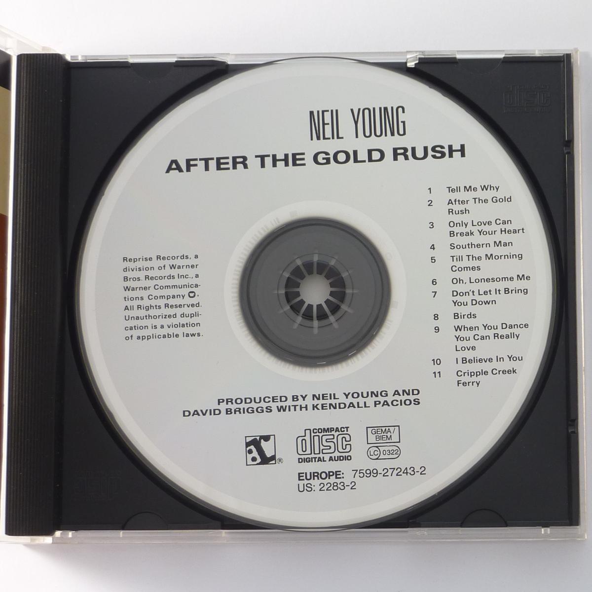 Neil Young After The Gold Rush CD Album Reissue Repress