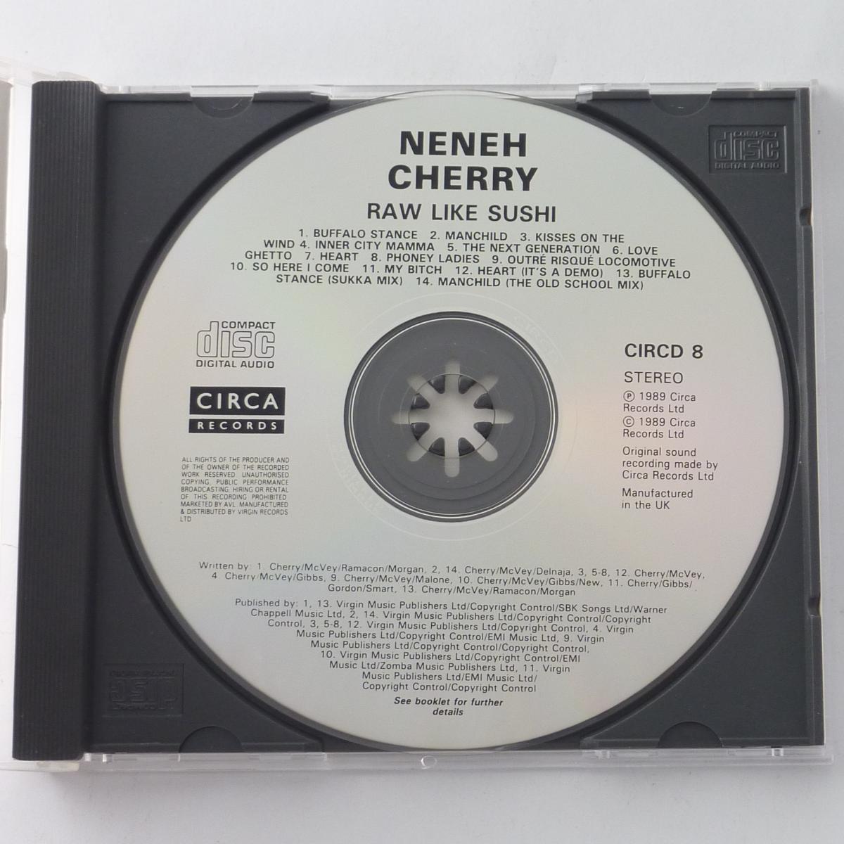 Neneh Cherry Raw Like Sushi CD Album