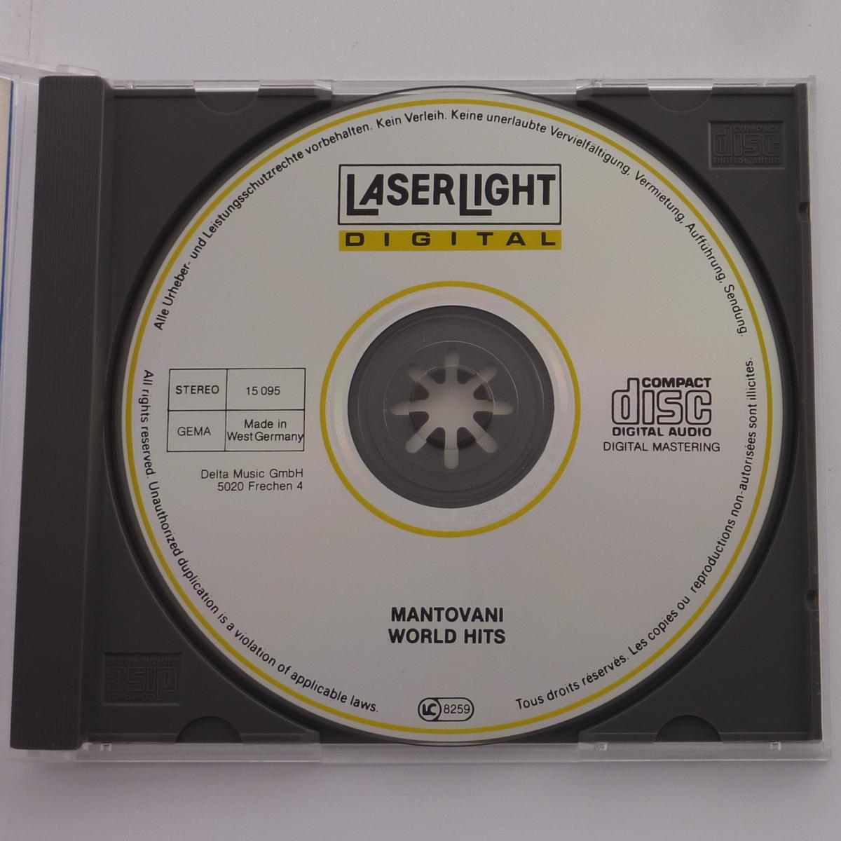 Orchester Mantovani World Hits CD Compilation