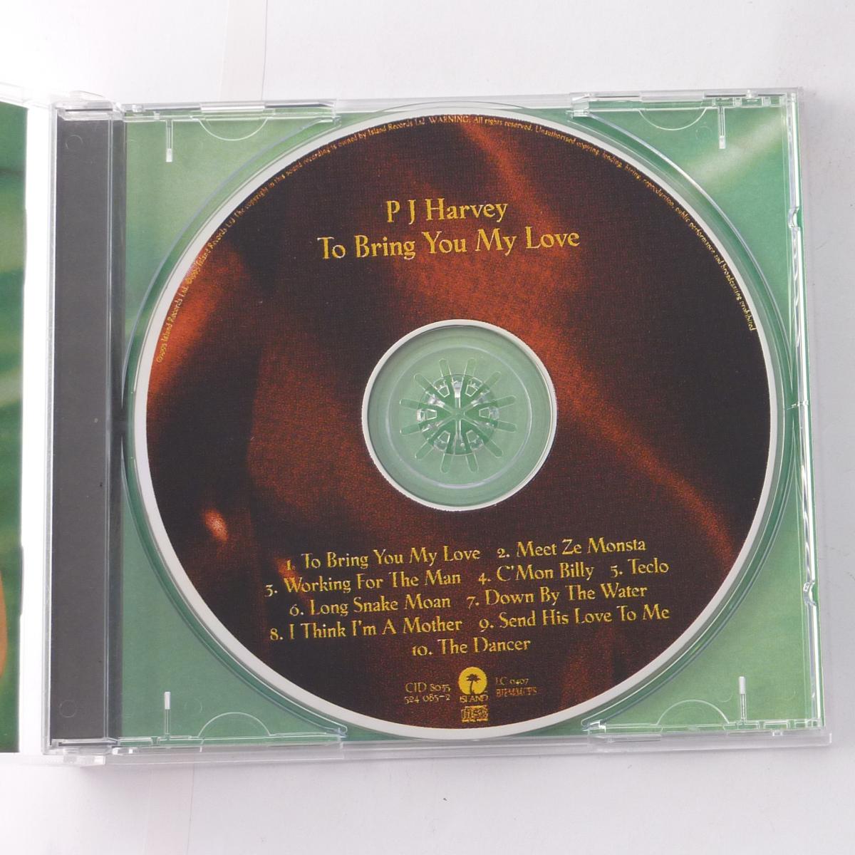 PJ Harvey To Bring You My Love CD Album PMDC France