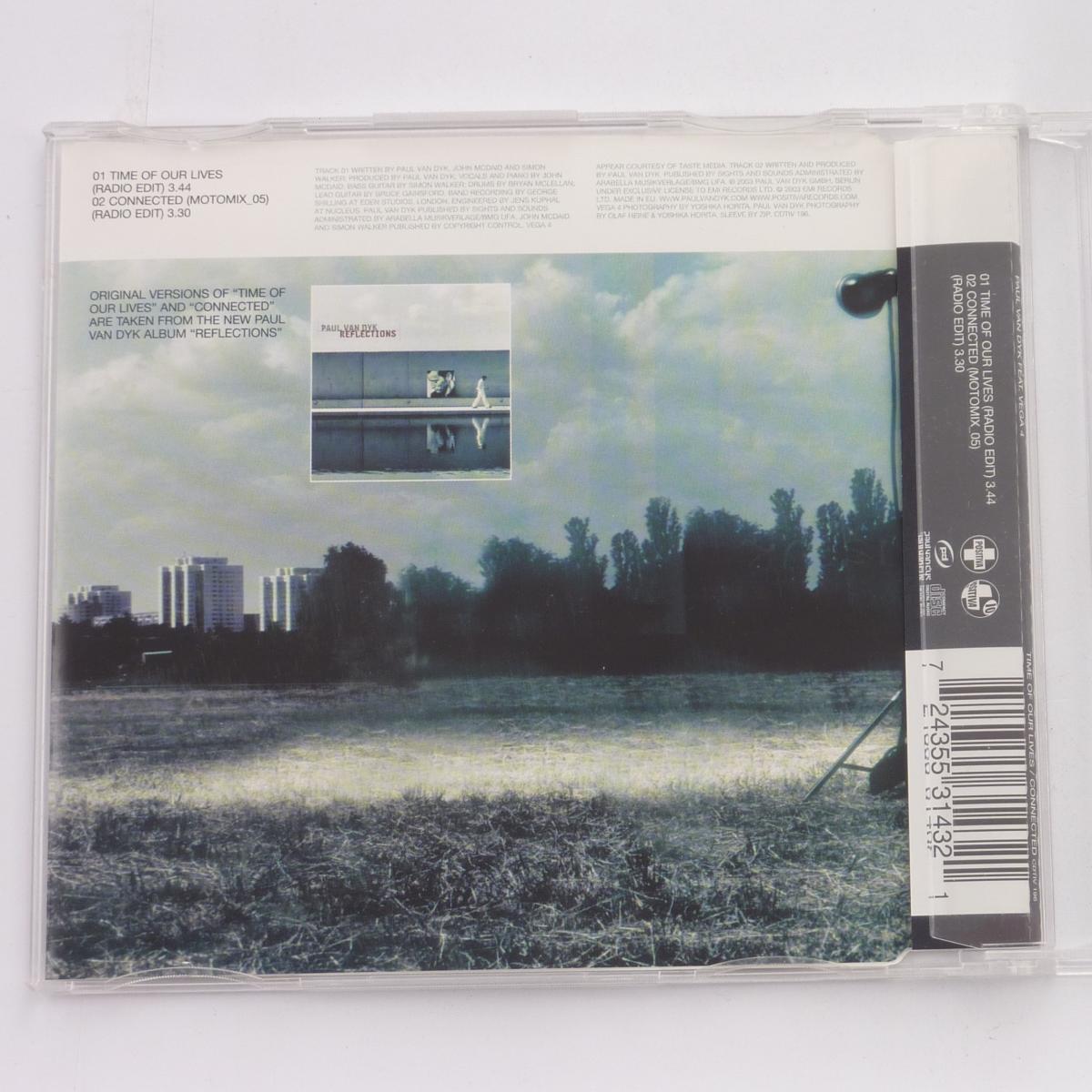 Paul van Dyk Time Of Our Lives / Connected CD Single