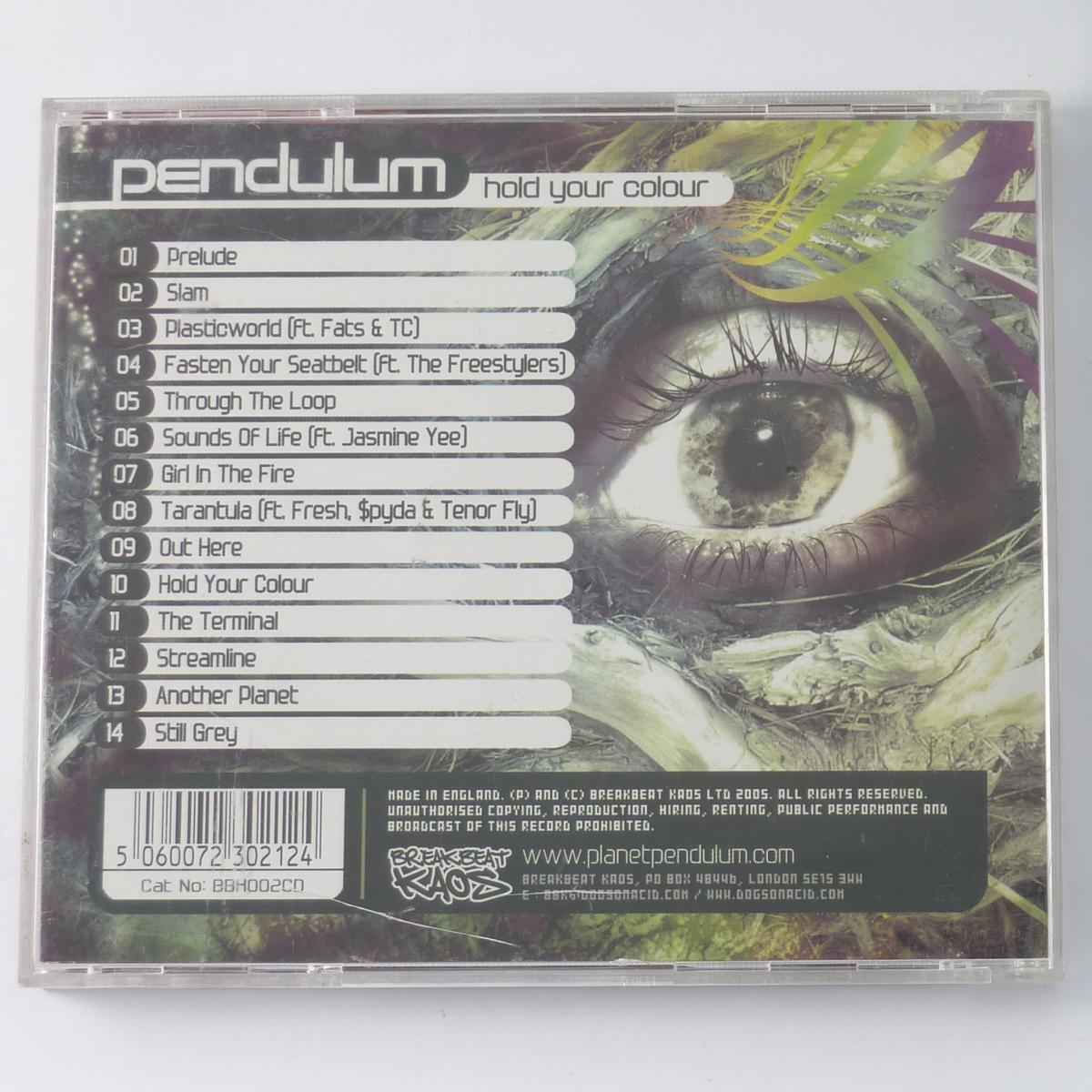 Pendulum Hold Your Colour CD Album