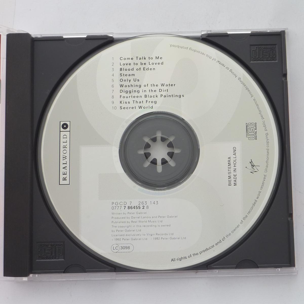 Peter Gabriel Us CD Album