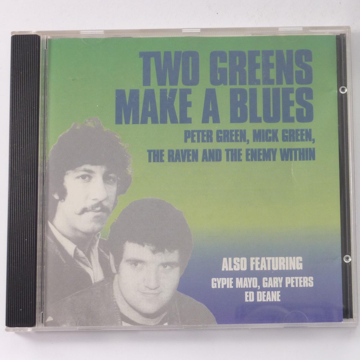 Peter Green , Mick Green, The Raven and The Enemy Within Two Greens Make A Blues CD Album Reissue