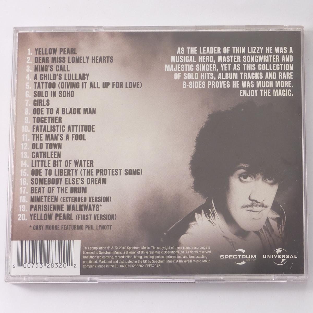 Phil Lynott Yellow Pearl - A Collection CD Compilation