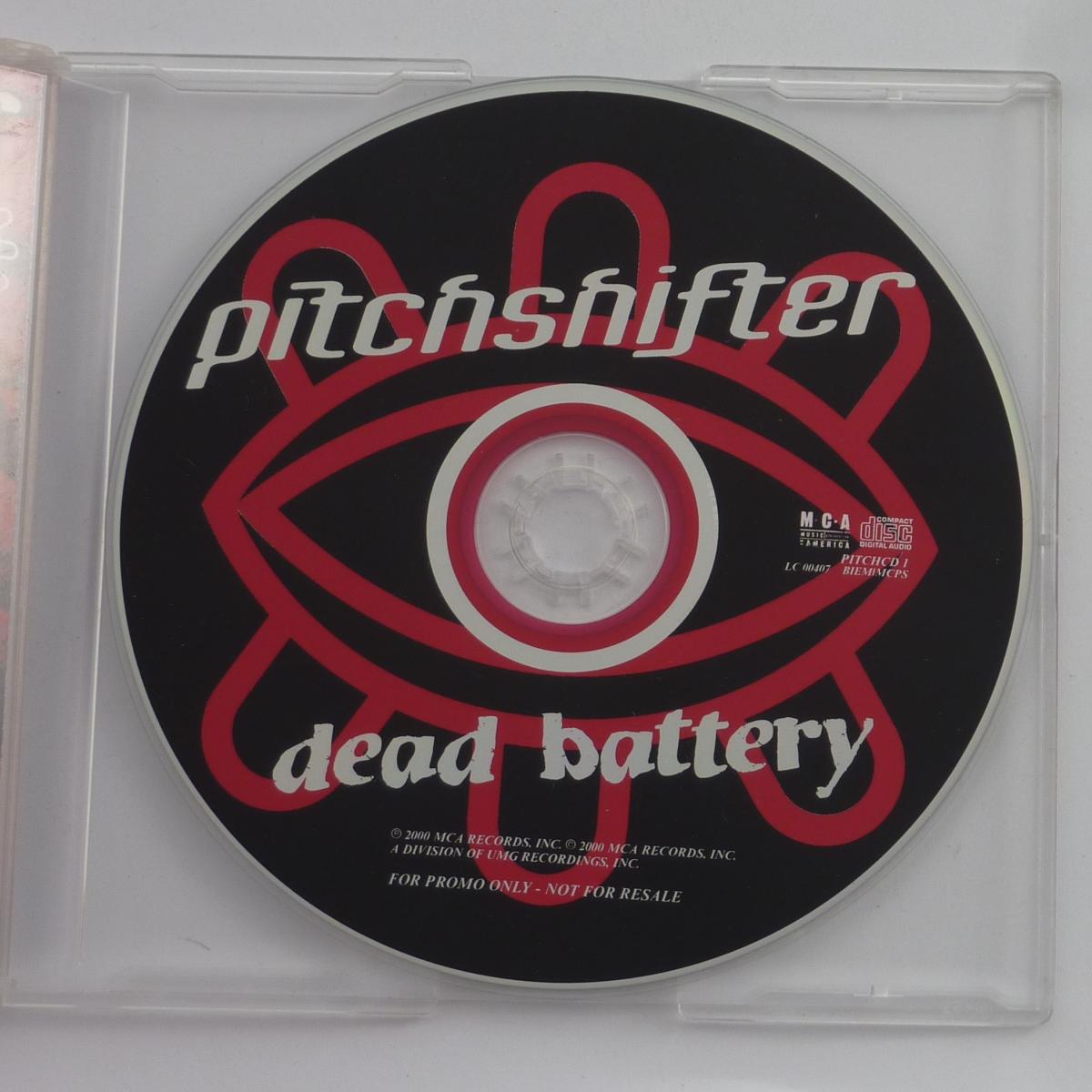 Pitchshifter Dead Battery CD Single Promo Only Not For Resale