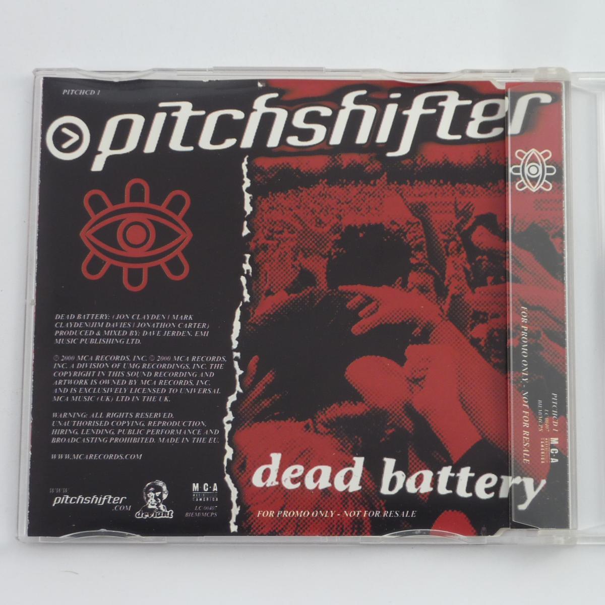 Pitchshifter Dead Battery CD Single Promo Only Not For Resale