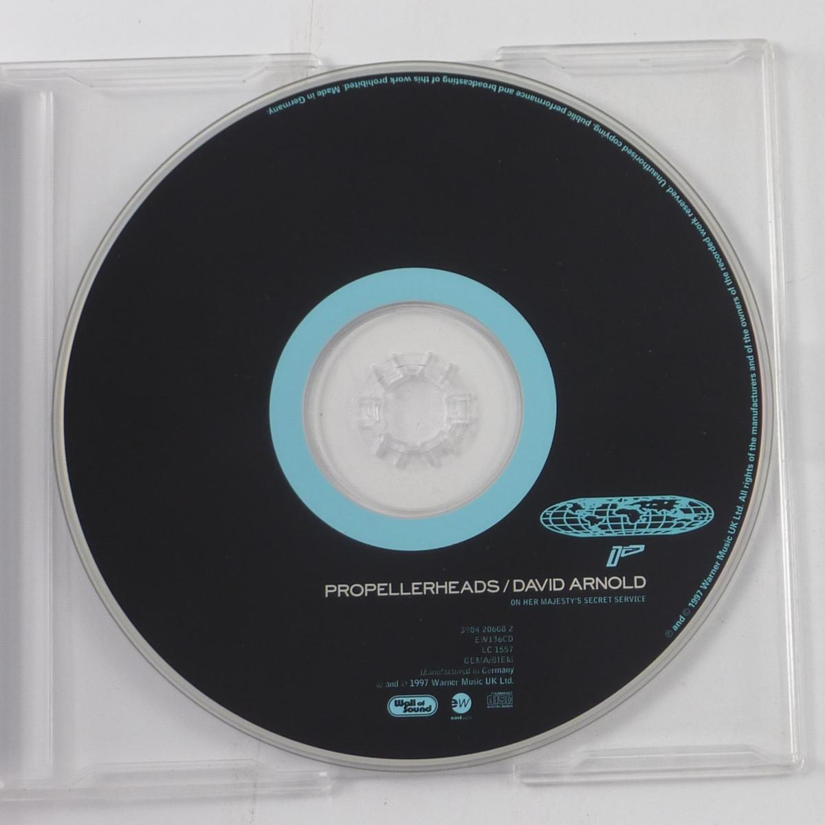 Propellerheads / David Arnold On Her Majesty's Secret Service CD Single