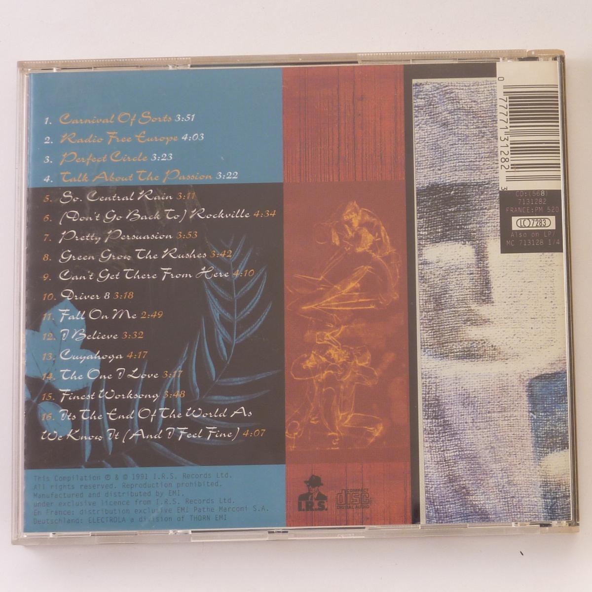 R.E.M. The Best Of R.E.M. CD Compilation