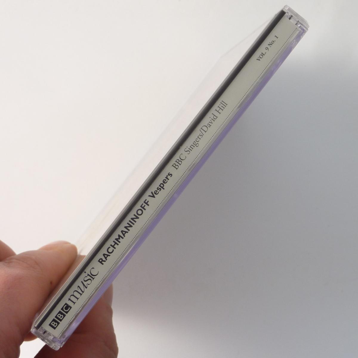 Rachmaninoff, BBC Singers, David Hill Vespers (All-Night Vigil) CD CD-ROM Album Enhanced Stereo