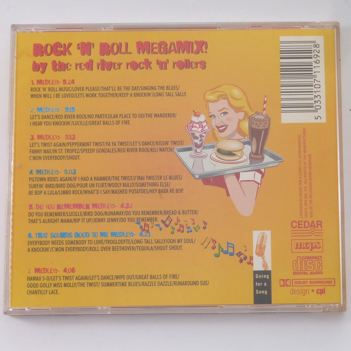 Red River Rock 'N' Rollers Rock 'N' Roll Megamix CD Album