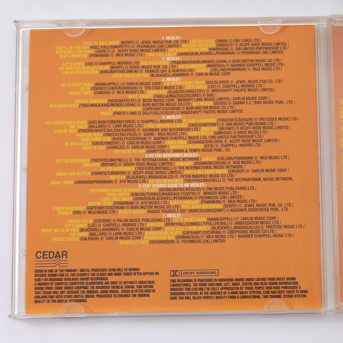 Red River Rock 'N' Rollers Rock 'N' Roll Megamix CD Album