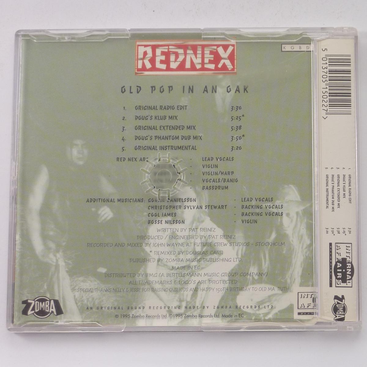 Rednex Old Pop In An Oak CD Single